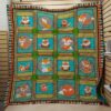 Cartoon Fox Quilt Blanket  Quilt